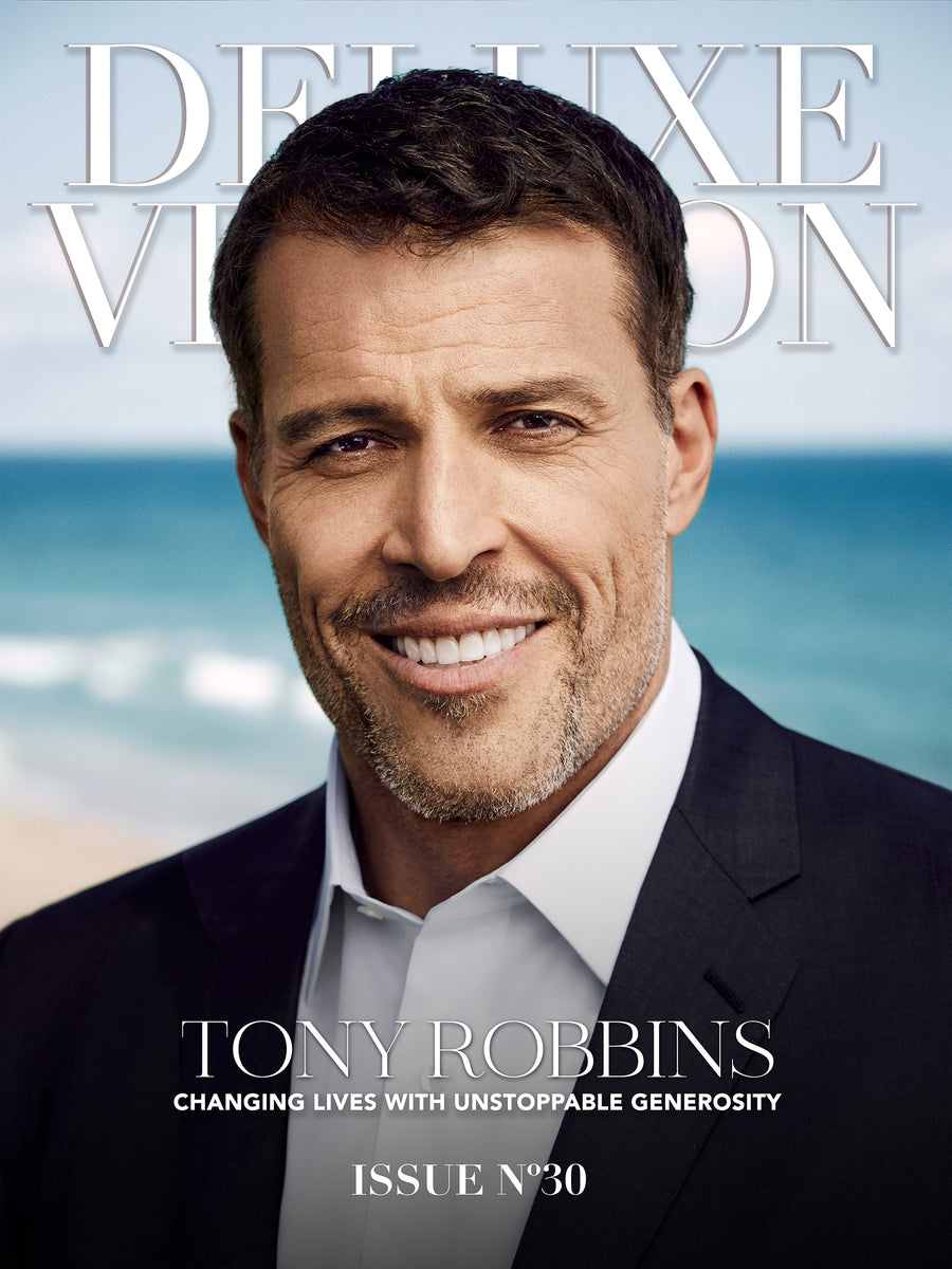 Deluxe Version Issue N°30 | Tony Robbins – Deluxe Version Magazine